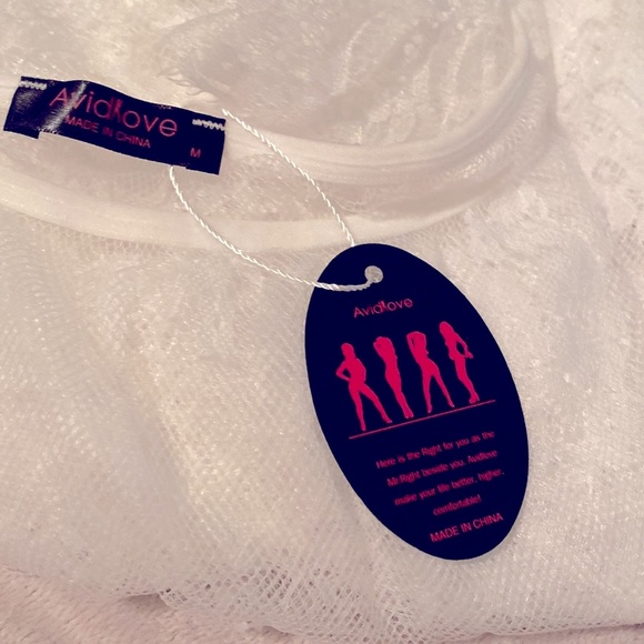 AvidLove woman’s Sexy Lace swimsuit Cover-up. Size Medium. NWT - Picture 16 of 16